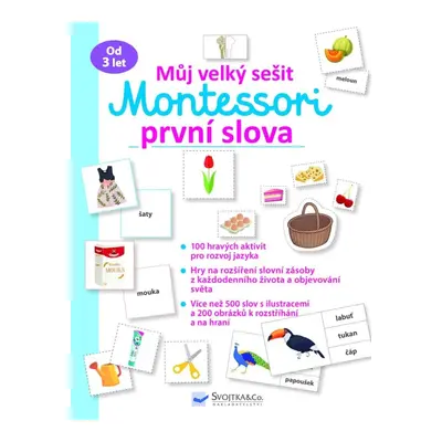 Můj velký sešit Montessori - První slova