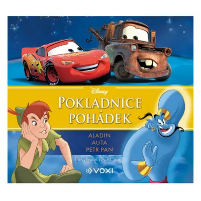 Disney - Aladin, Auta, Petr Pan (audiokniha pro děti)