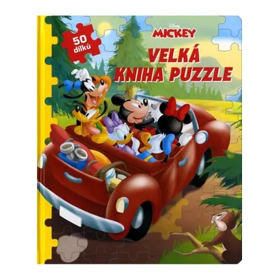 Mickey a jeho přátelé - Velká kniha puzzle