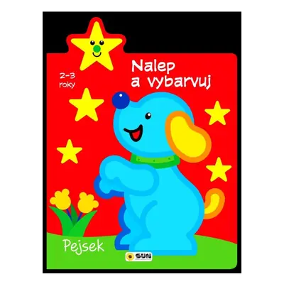 Pejsek 2-3 roky: Nalep a vybarvuj