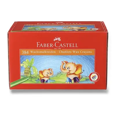 Voskovky Faber-Castell 384 ks, 12 barev