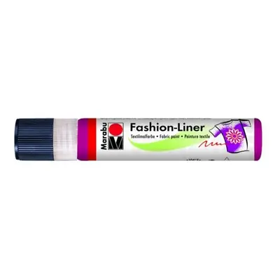 Textilní liner 25 ml - malinová