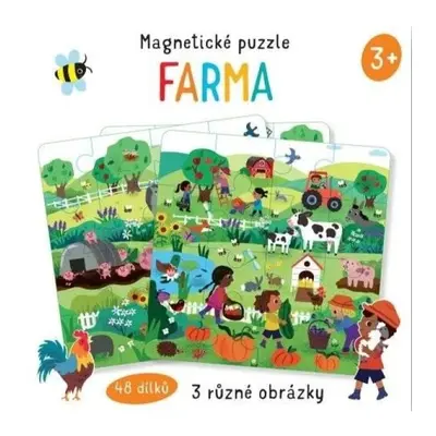 Magnetické puzzle Farma