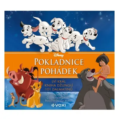 Disney - Lví král, Kniha džunglí, 101 dalmatinů (audio pro děti)