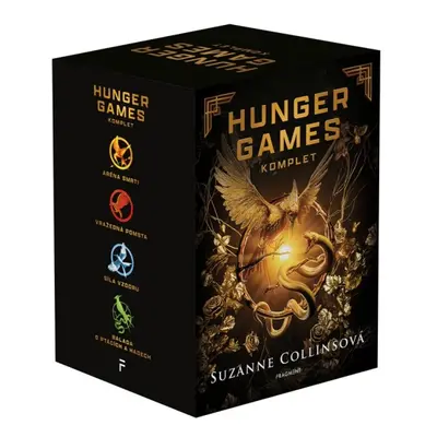 HUNGER GAMES – komplet, 1.-4.díl - box