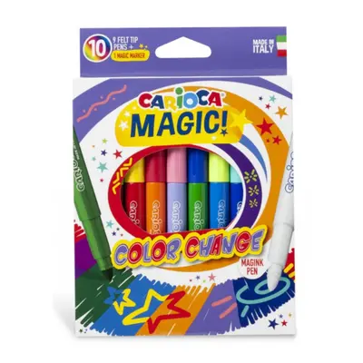 Carioca Magic Color fixy měnící barvy 10ks