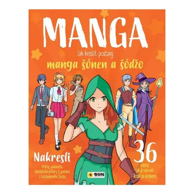 Manga - Jak kreslit postavy šonen a šodžo