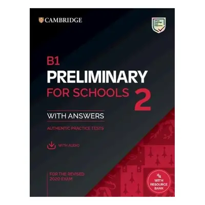 Cambridge B1 Preliminary for Schools 2 Student´s Book with Answers with Online Audio and Resourc