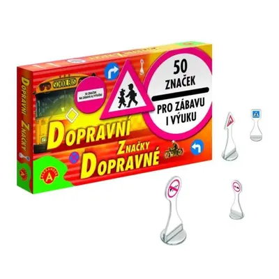 Dopravní značky 50ks