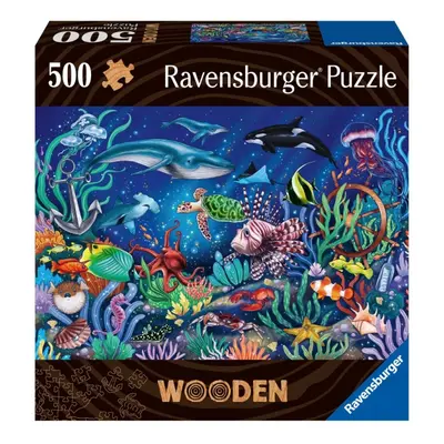 Dřevěné puzzle Podmořský svět 500 dílků