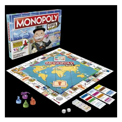 MONOPOLY CESTA KOLEM SVĚTA SK VERZE