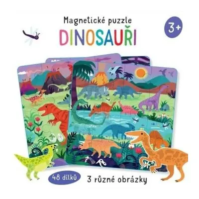 Magnetické puzzle Dinosauři