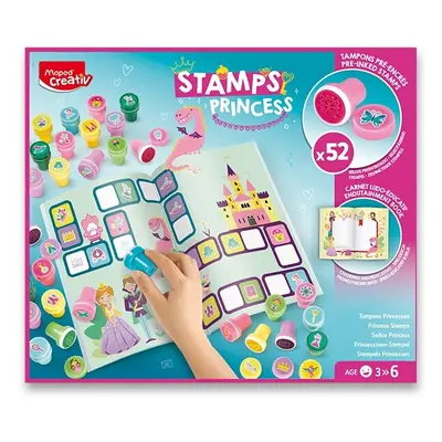 Sada Maped creativ Stamps Princess 52 ks razítek