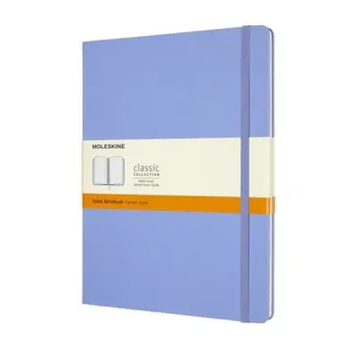 Moleskine Extra Large Ruled Hardcover Notebook, Hydrangea Blue