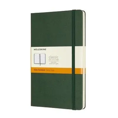 Moleskine Large Ruled Hardcover Notebook, Myrtle Green