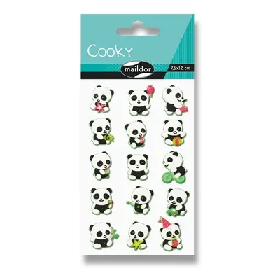 Samolepky Maildor 3D Cooky Panda