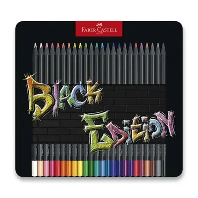 Pastelky Faber-Castell Black Edition 24 barev