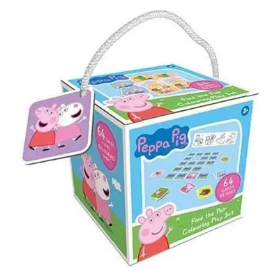 Peppa Pig - Pexeso na cesty s omalovánkami