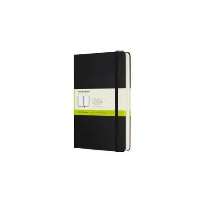 Moleskine Expanded Large Plain Hardcover Notebook, Black