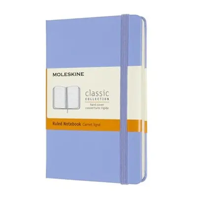 Moleskine Pocket Ruled Hardcover Notebook, Hydrangea Blue