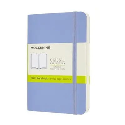 Moleskine Pocket Plain Softcover Notebook, Hydrangea Blue