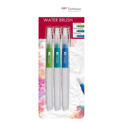 Tombow Vodní štětec Water Brush - sada 3 ks