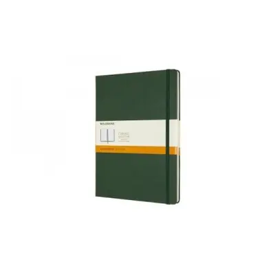 Moleskine Extra Large Ruled Hardcover Notebook, Myrtle Green