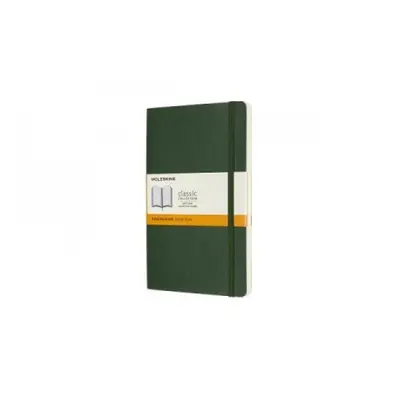 Moleskine Large Ruled Softcover Notebook, Myrtle Green