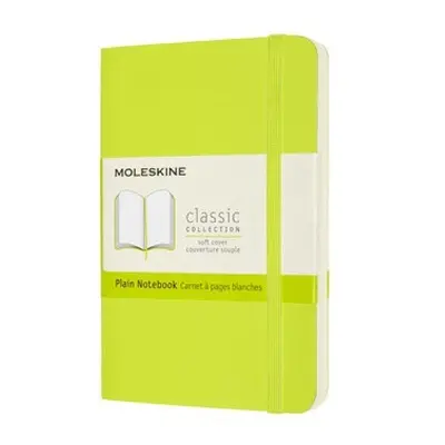 Moleskine Pocket Plain Softcover Notebook, Lemon Green