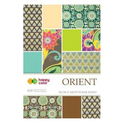 Blok s effect papíry 20 x 29 cm Orient 170-220 g