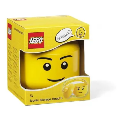 Úložný box LEGO hlava (mini) - chlapec