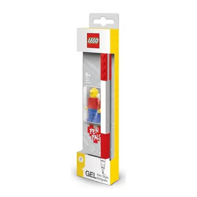 LEGO Gelové pero s minifigurkou - červené