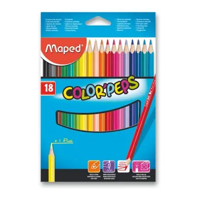 Maped Color Peps - souprava pastelek - 18 barev Maped