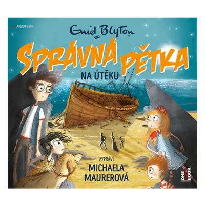 Správná pětka na útěku - CD (Čte Michaela Maurerová) Radioservis a. s.