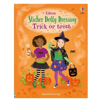 Sticker Dolly Dressing Trick or treat Usborne Publishing