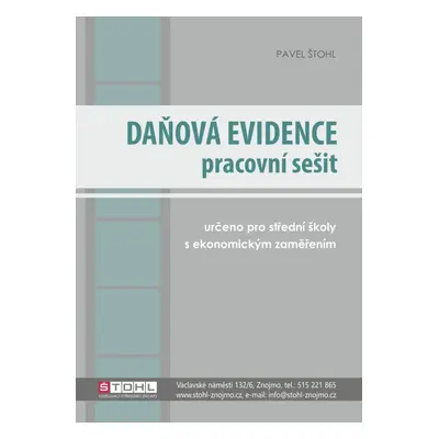 Daňová evidence 2023 - pracovní sešit Štohl