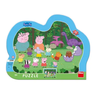 Puzzle Peppa Pig 25 dílků deskové DINO