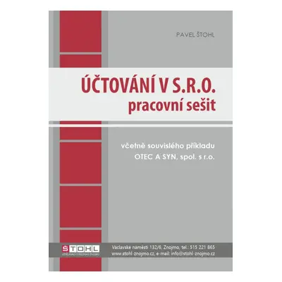 Účtování v s.r.o. - pracovní sešit Štohl