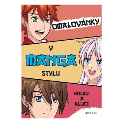 Omalovánky v manga stylu CPRESS