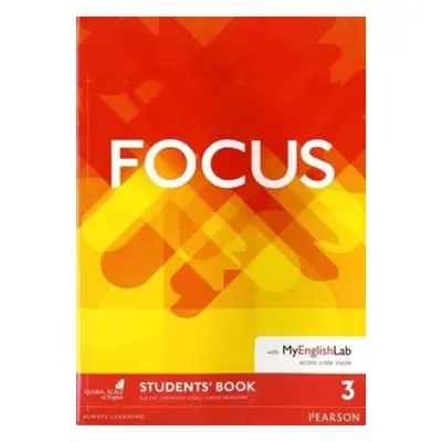 Focus 3 Students Book a My English Lab Pack Pearson