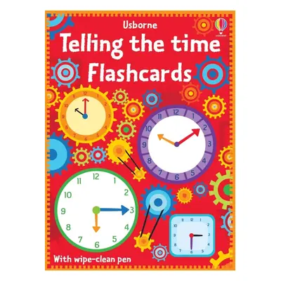 Telling the Time Flash Cards Usborne Publishing