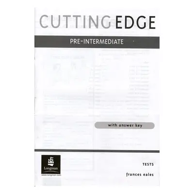 New Cutting Edge Pre-Intermediate Tests Pearson