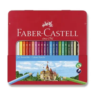 Pastelky Faber Castell šestihranné dárkový box 24ks Faber-Castell