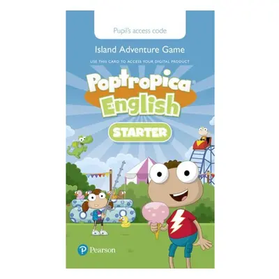 Poptropica English Starter Pupil´s Online Game Access Card for pack Edu-Ksiazka Sp. S.o.o.