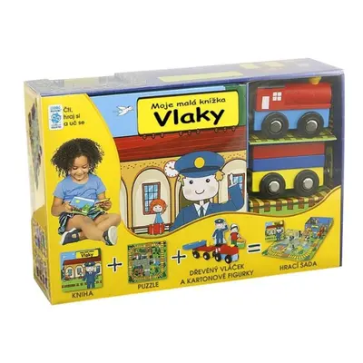 Vlaky - Moje malá knížka Nakladatelství JUNIOR s. r. o.