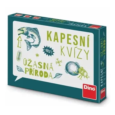 Kapesní kvízy Úžasná příroda - cestovní hra Dino Toys s.r.o.