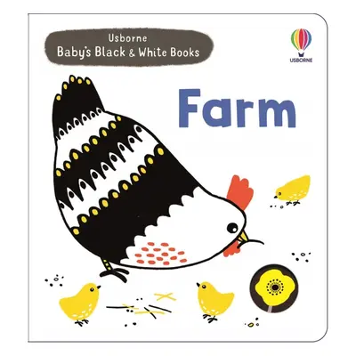 Baby´s Black and White Books Farm Usborne Publishing