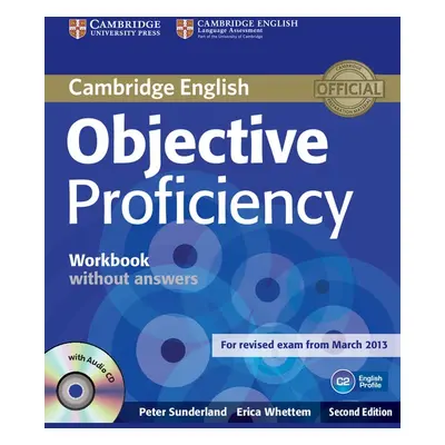 Objective Proficiency (2nd Edition) Workbook without Answers with Audio CD Cambridge University 