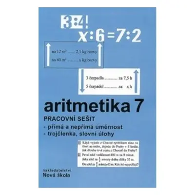 Aritmetika 7 – pracovní sešit - Zdena Rosecká (7-12) Nakladatelství Nová škola Brno