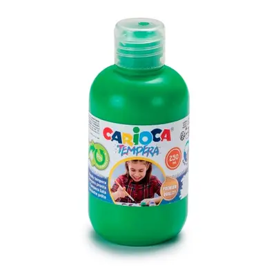 Carioca Temperové barvy 250 ml Barva: Zelená Carioca